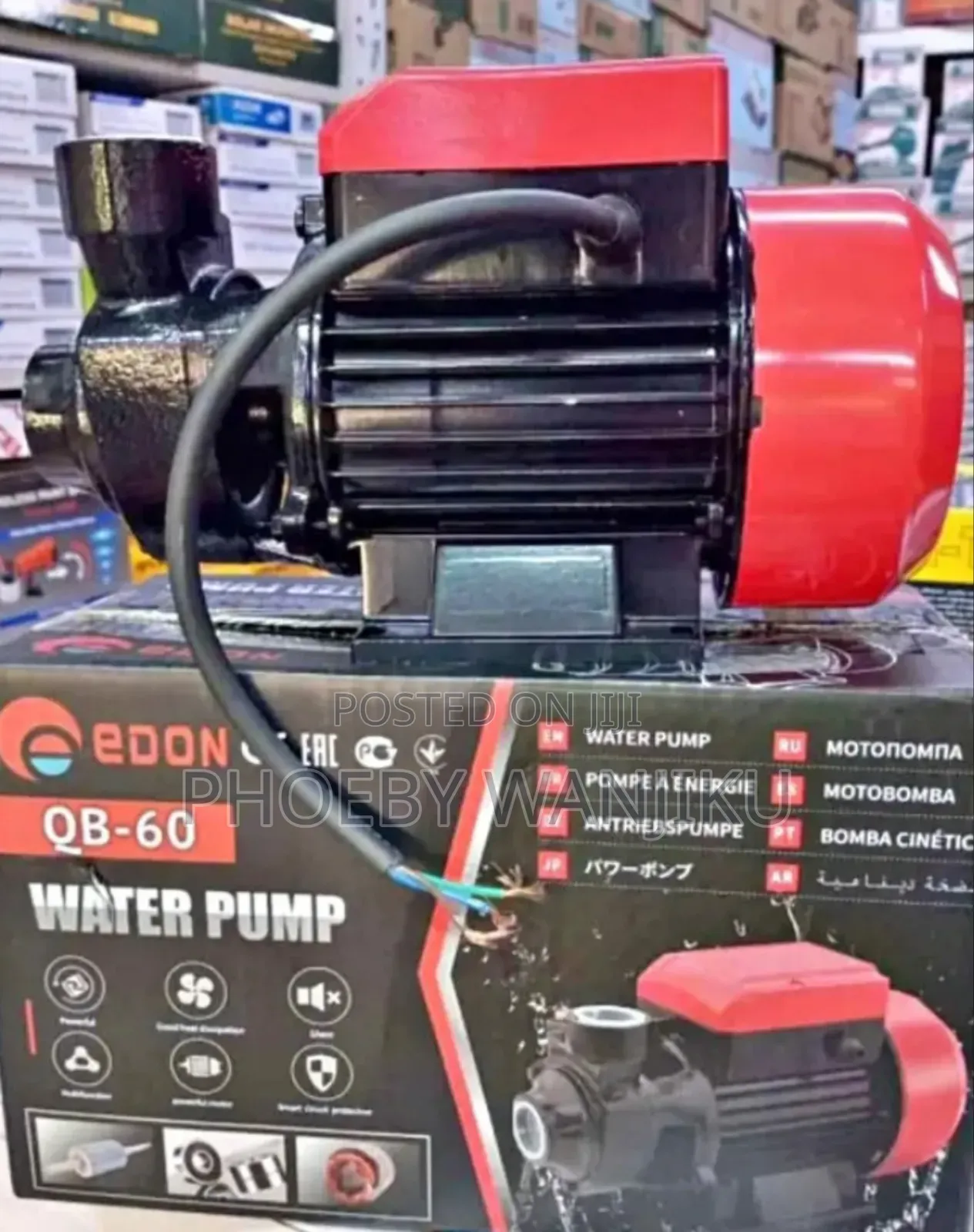 Qb60 Edon Water Pump