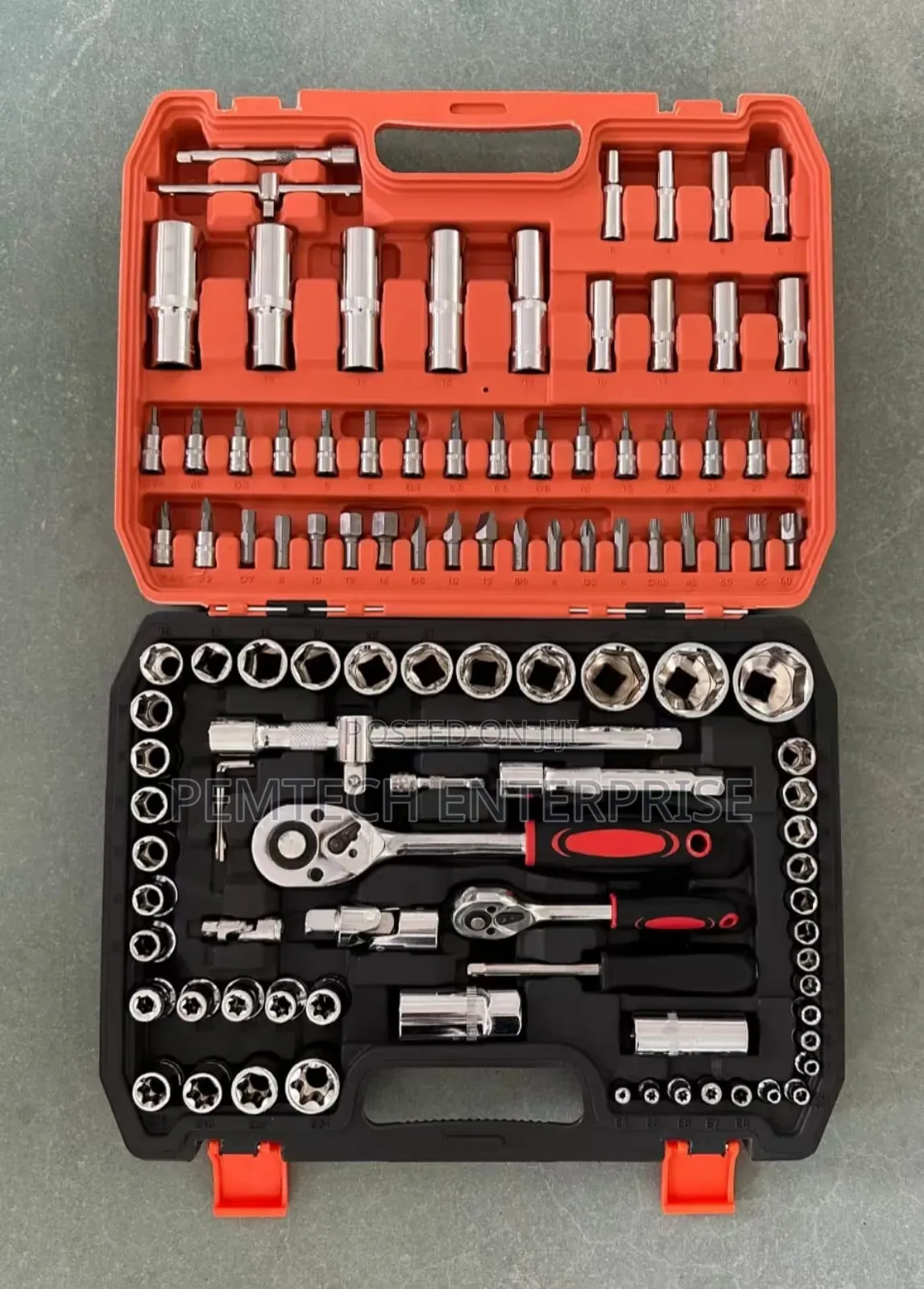 108-Piece Cr-v Socket Set