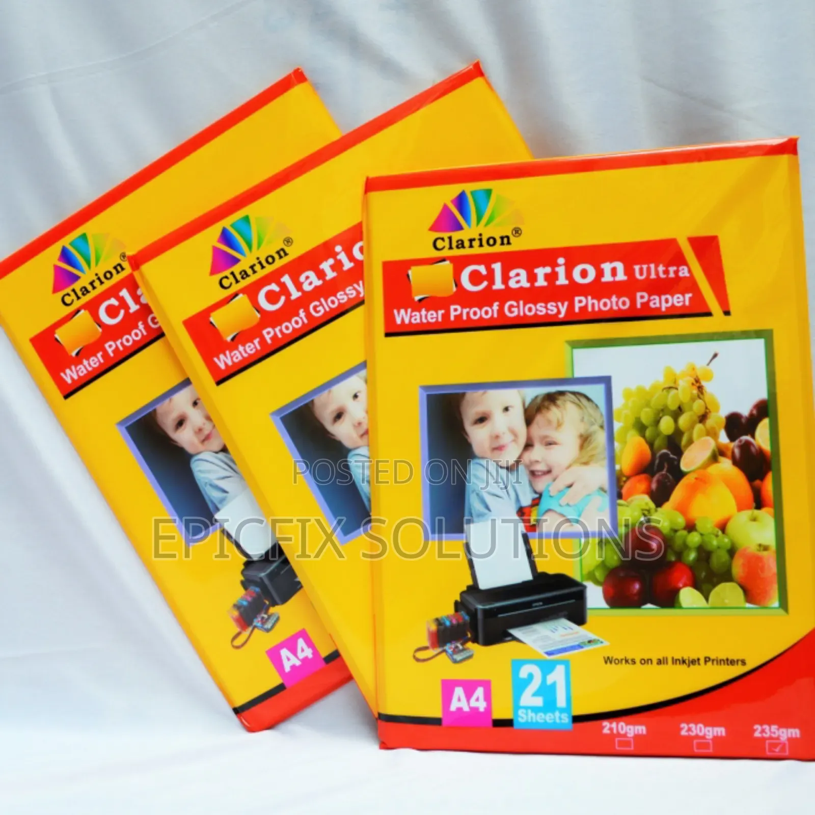 Best and Good Quality A4 Clarion Glossy Photo Papers