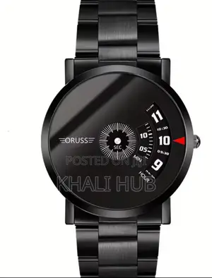 Oruss All Black Watch Oruss All Black Wrist Watch