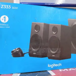 Logitech Z333 2.1 Multimedia Speaker System With Subwoofer