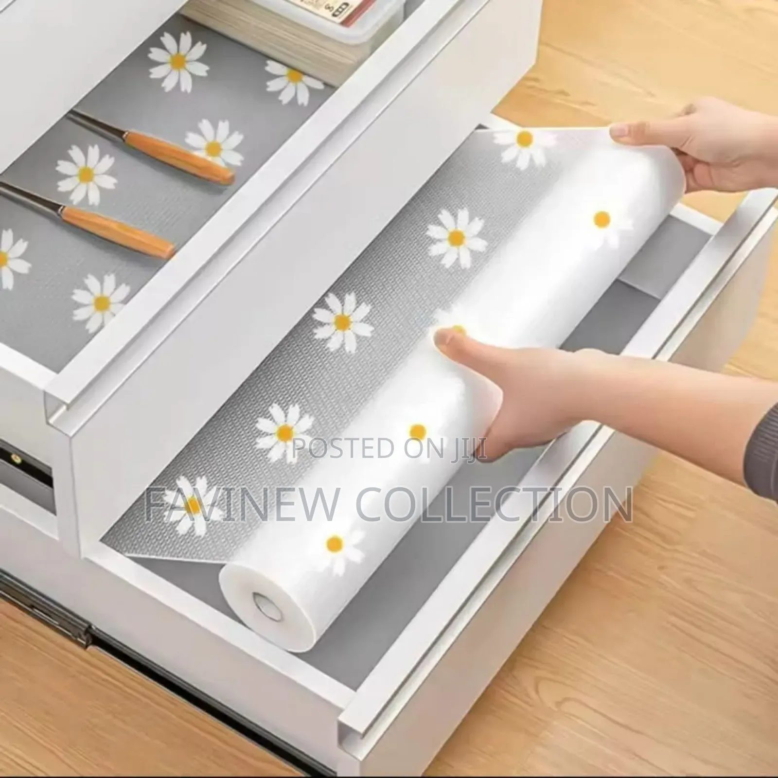 Kitchen Drawer Liners Oil Proof Moisture Cupboard Shelf Liner Mat