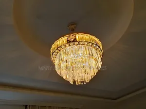 Crystal Chandelier With Bluetooth