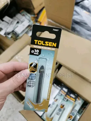 Tolsen Tile and Glass Drill Bit a 10mm Drill Bit (Model 75697)