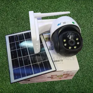 4g Simcard Outdoor Security Remote Access PTZ Solar CCTV Camera