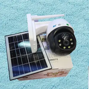 4g Simcard Outdoor Security Human Detection PTZ Rotating Solar Camera