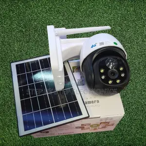 1080p Hd Video Quality 4g Simcard Outdoor Security PTZ Solar Camera