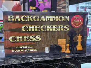 Backgammon Checkers Chess Classical Board Game