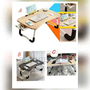 Portable and Foldable Breakfast/Work Desk