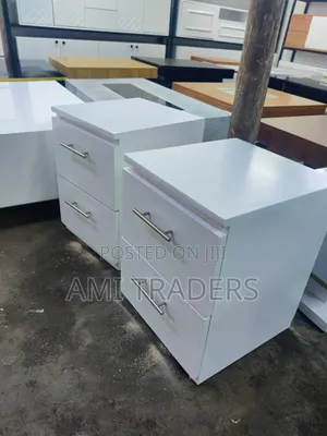 White Bedside Drawers
