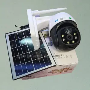 4g PTZ Rotating Outdoor Security Solar CCTV Camera With Pir Detection
