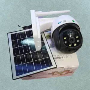 Human Motion Tracking 4g Simcard Outdoor Security PTZ Solar Camera