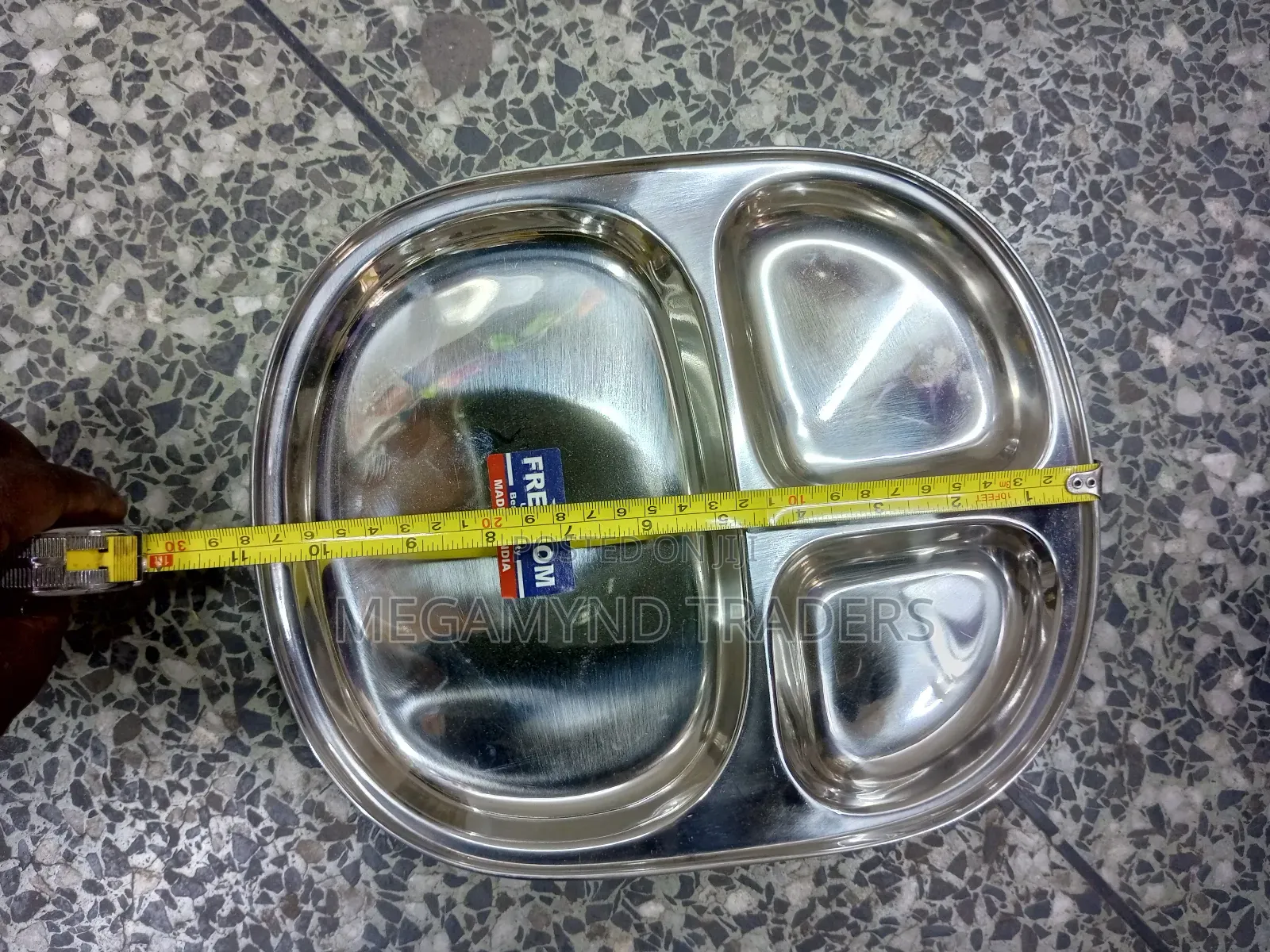 6pc Stainless Steel Partition Plates