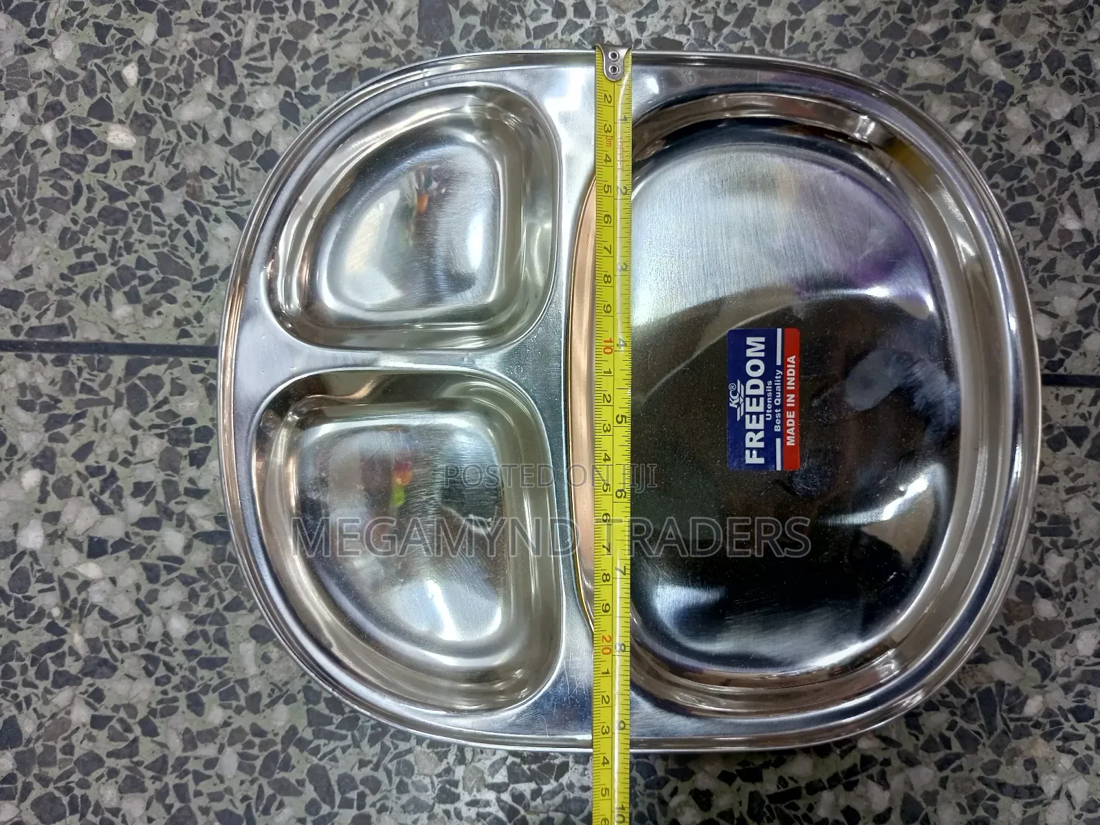 6pc Stainless Steel Partition Plates