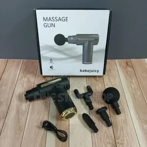 Percussion Massage Device for Pain Relief With Speed Levels