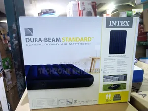 Intex Durable Inflatable Mattress 4*6 With Electric Pump 