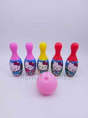 Hello Kitty Bowling Set