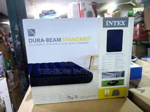 Multifunctional Intex Inflatable 3*6 Mattress With Electric Pump 