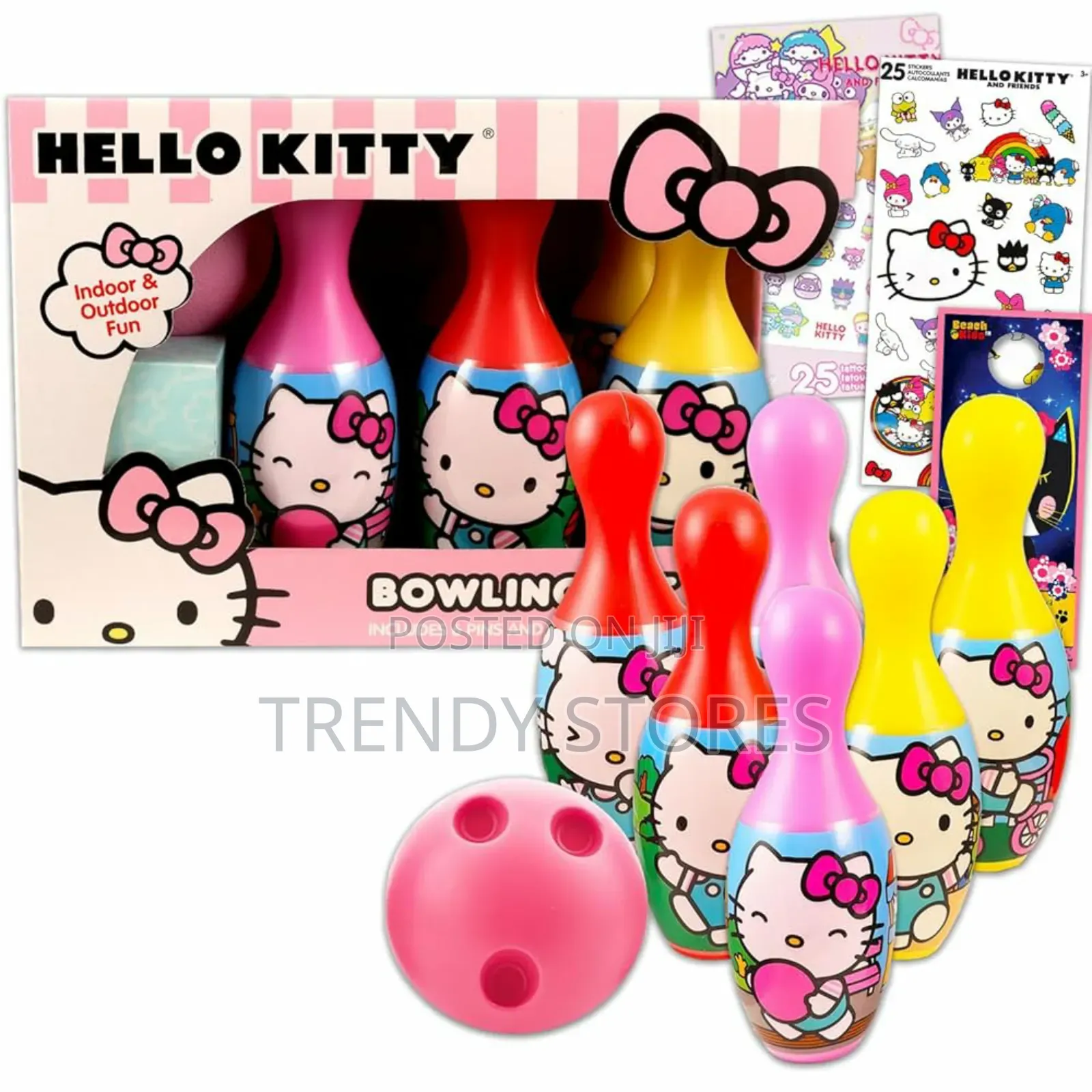 Hello Kitty Bowling Set