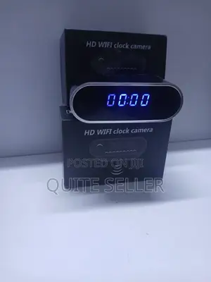 Hd Wifi Clock Table Spy Camera