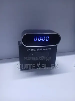 Security Home Camera Night Vision Wifi Video Clock Camera