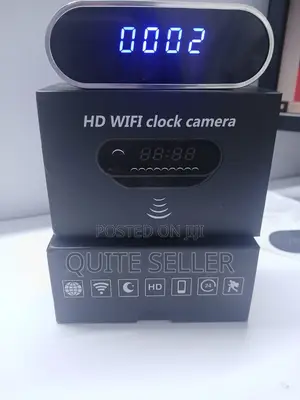 Hidden Spy Camera Table Clock, Hd 1080p Wifi Camera Clock