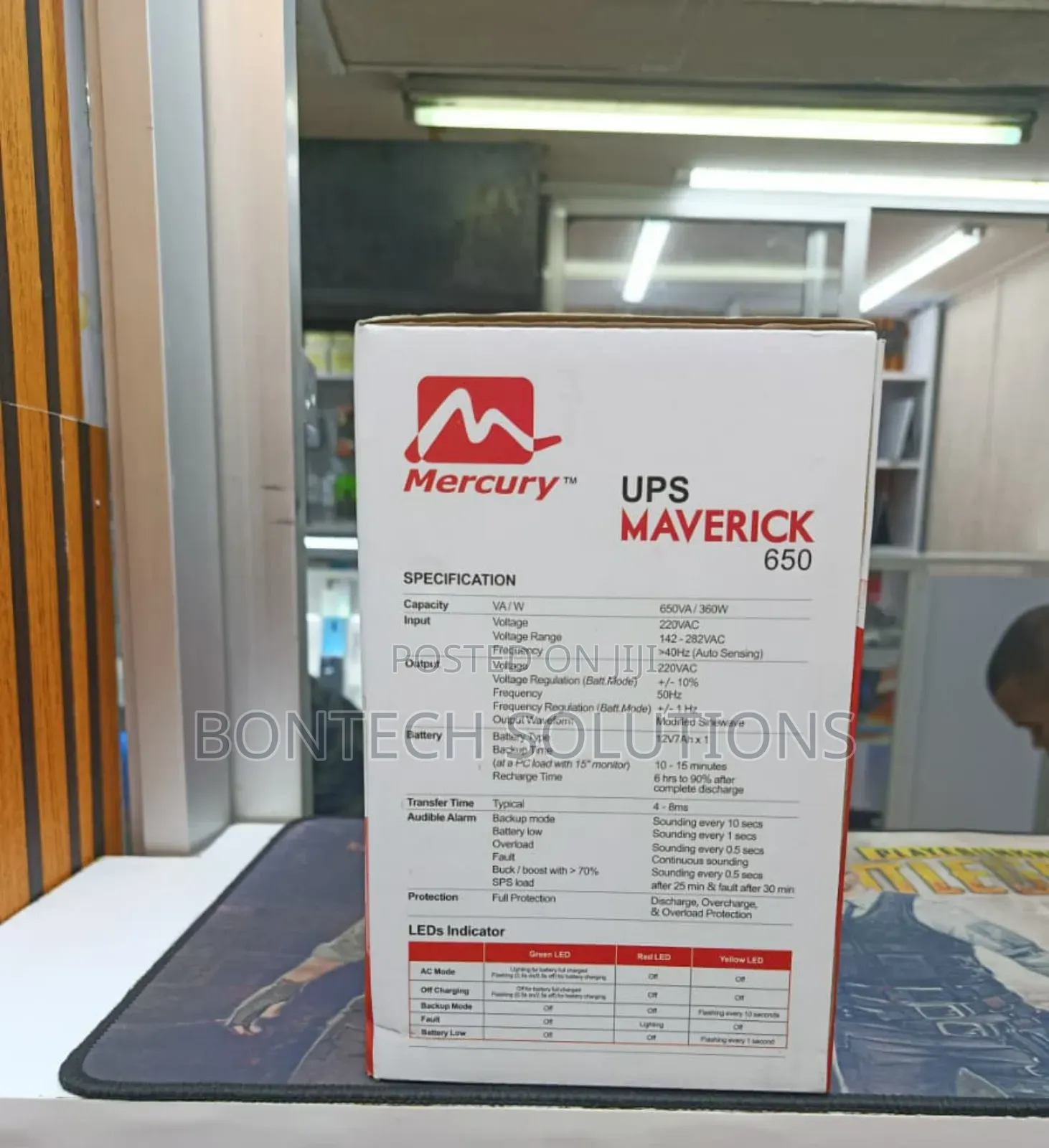 Ups Maverick Mercury