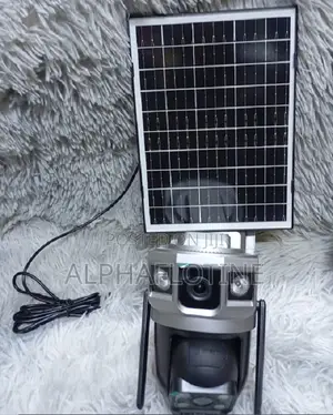 Antitheft CCTV Camera Dual Lens Solar Camera Wifi Supported