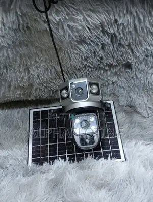 Double Lens V380 Pro App Wifi Solar Powered CCTV Camera for Outdoor