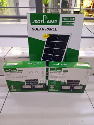 Jsot Solar Light 200w+200w Led Floodlight