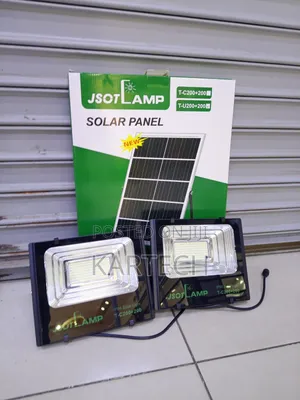 Jsot Solar Light 200w+200w Security Floodlight