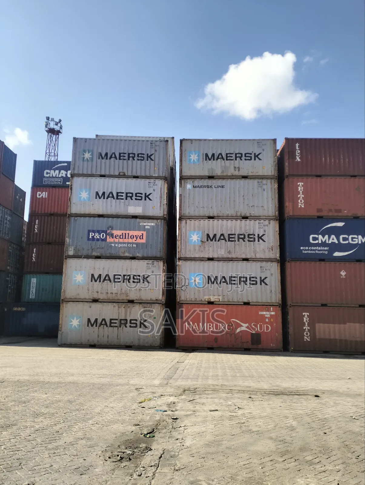20ft Empty Shipping Containers With Documents