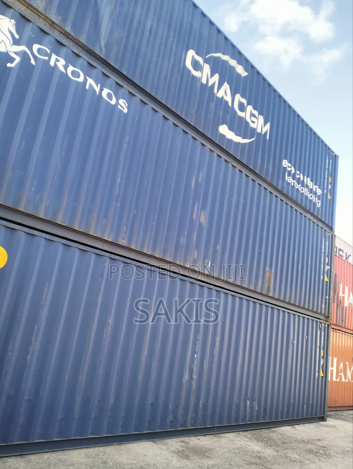 Strong And Reliable! 40ft High Cube Shipping Containers