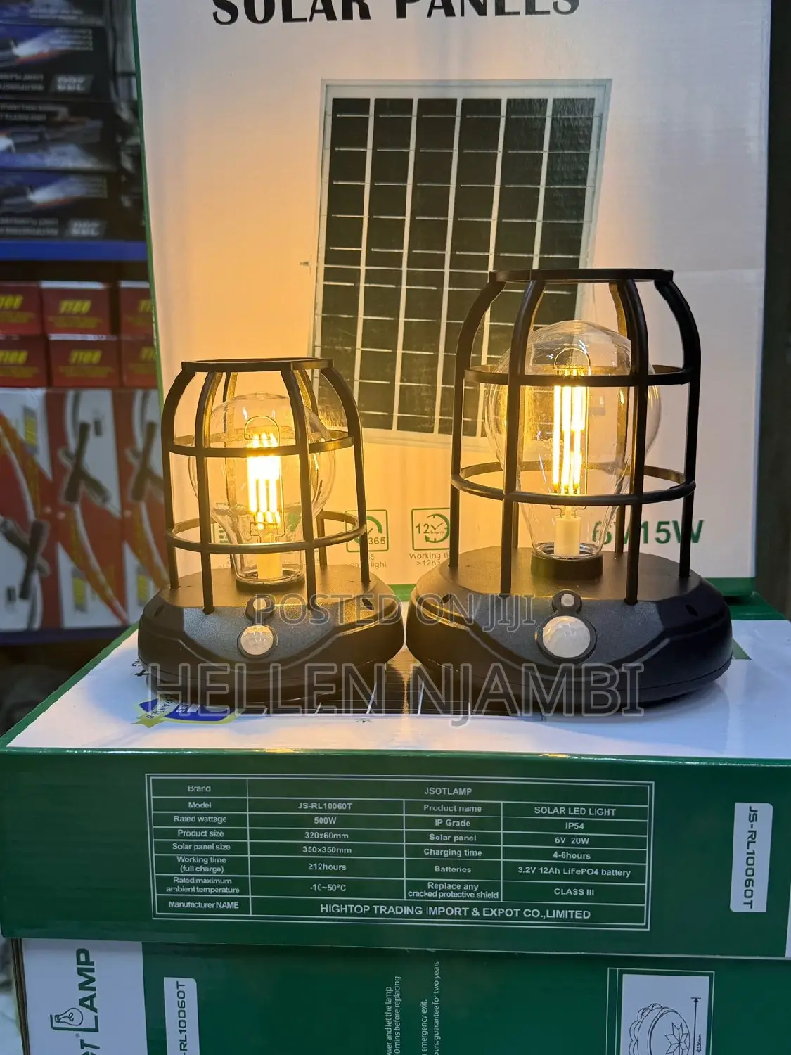 Cl-T88 Lantary Solar Sensor Light