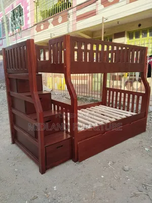 Mahogany Double Decker / Bunk Bed Design