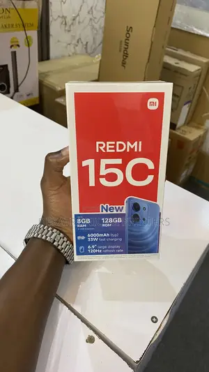 New Xiaomi Redmi 15C 4G 128 GB Black