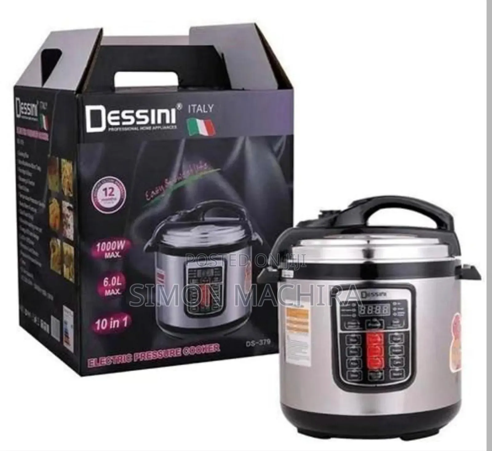 6l Dessini Pressure Cooker