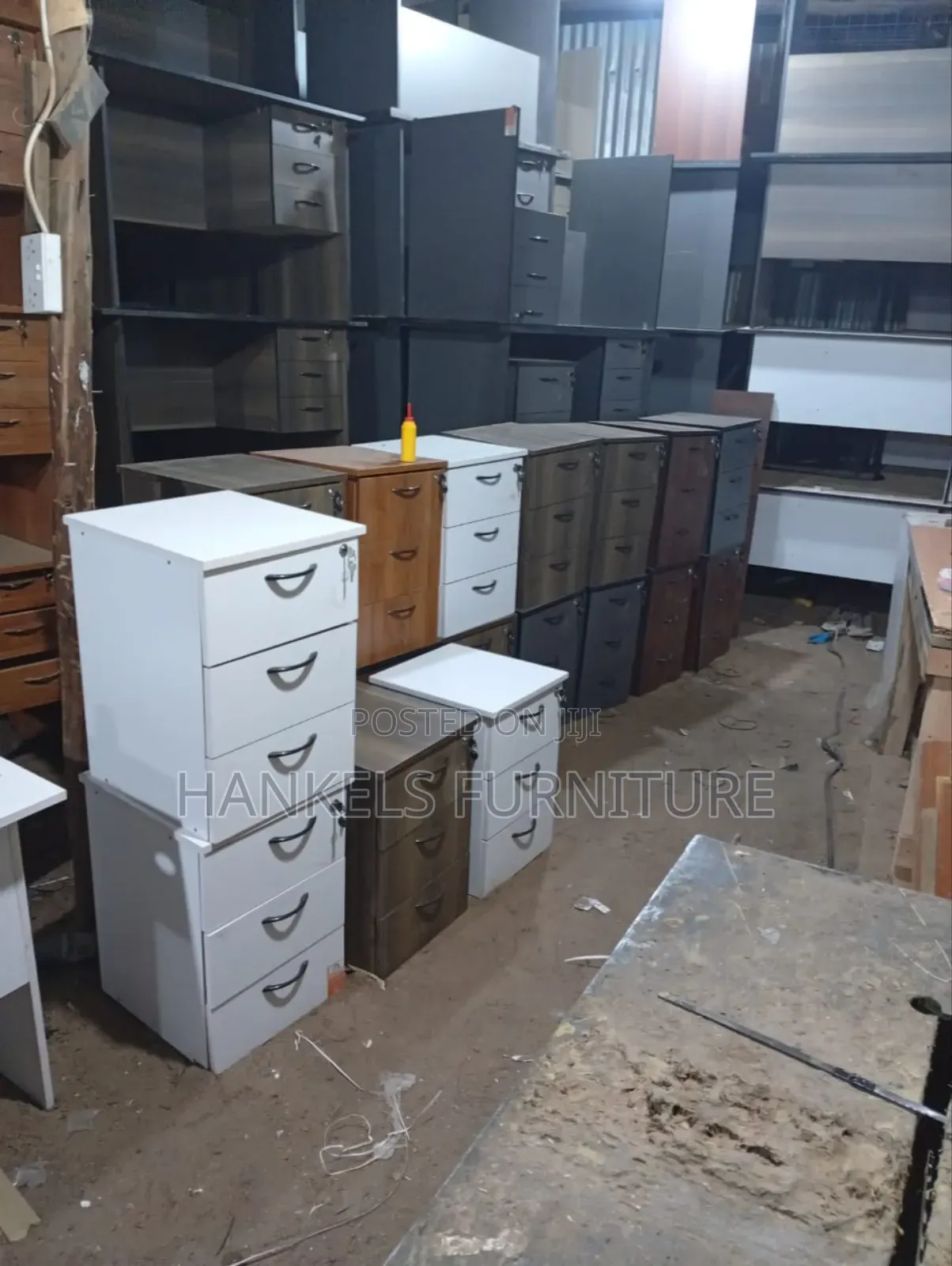 Pedestal Lock Drawer Storage Drawer