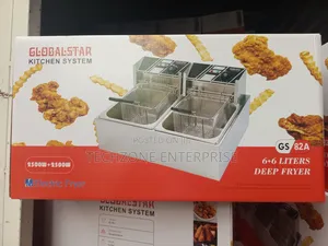 Globalstar Gs82a 12 Litres Electric Double Deep Fryer