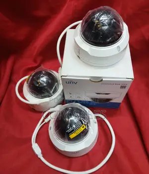 Uninterrupted Monitoring Indoor Dome Uniview Black and White CCTV