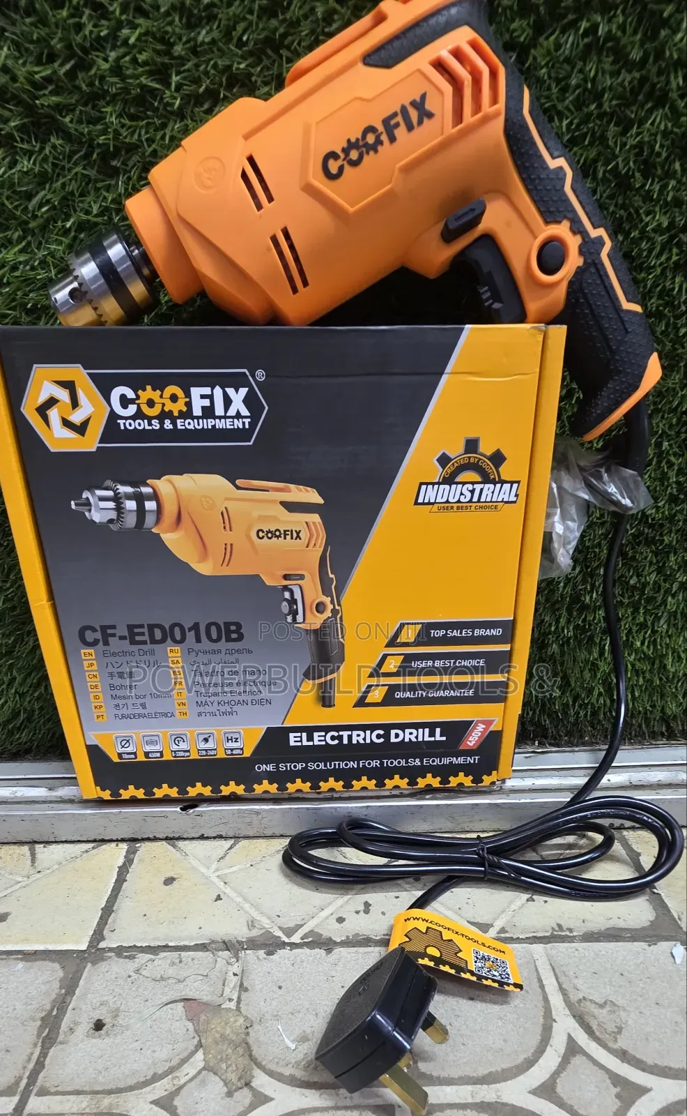 Powerful Impact Drill 450w Coofix Brand