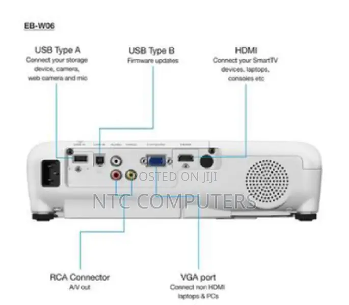 Epson Eb-W06 Wxga 3lcd Projector