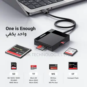 Ugreen 4-in-1 Usb 3.0 Sd Card Reader - Cr125