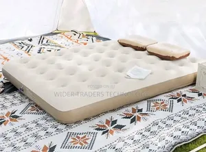 *Intex Inflatable Mattress Plus Free -electric Pump And 2 Pillows