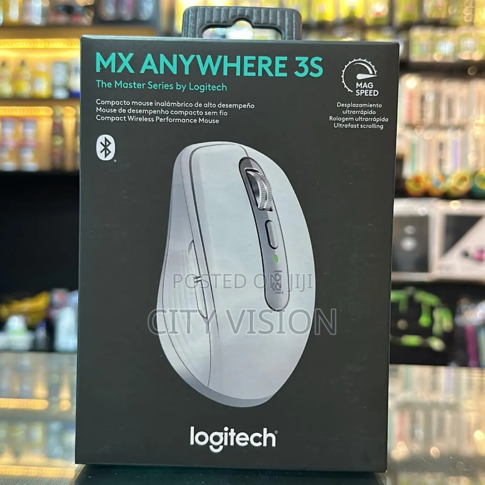 Logitech Mx Anywhere 3s Silent Bluetooth Wireless Mouse