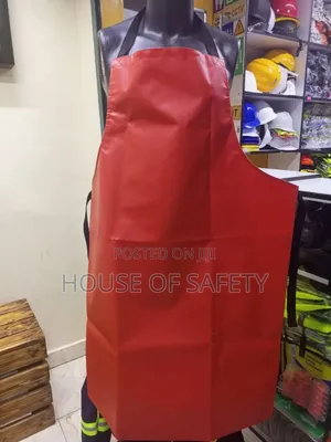 Red PVC Apron