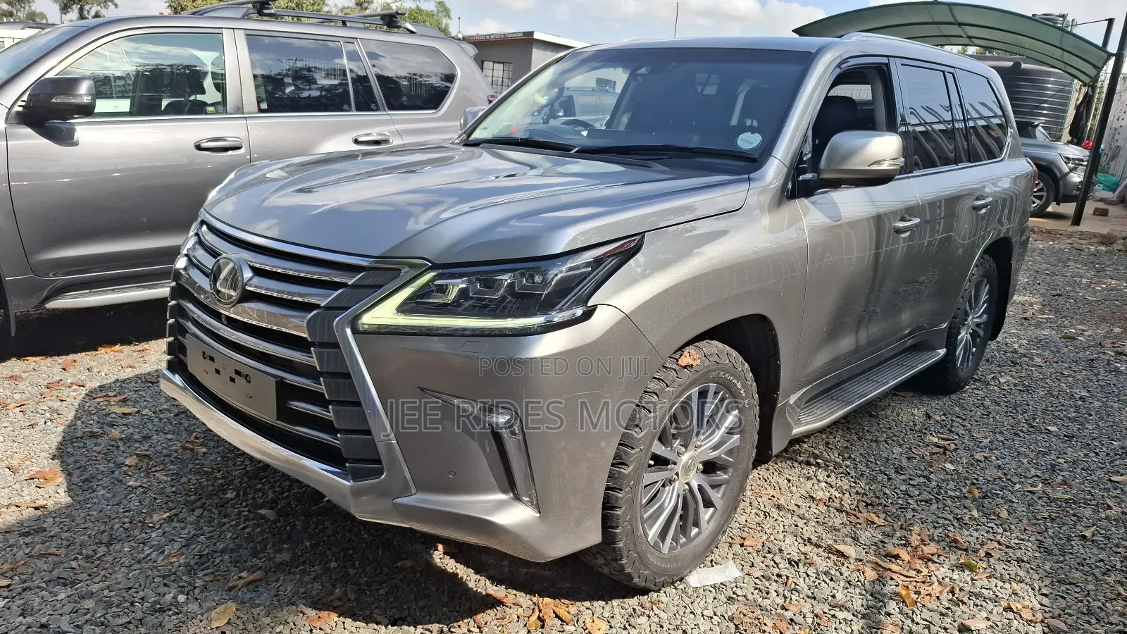 Lexus LX 450d AWD 2017 Gray