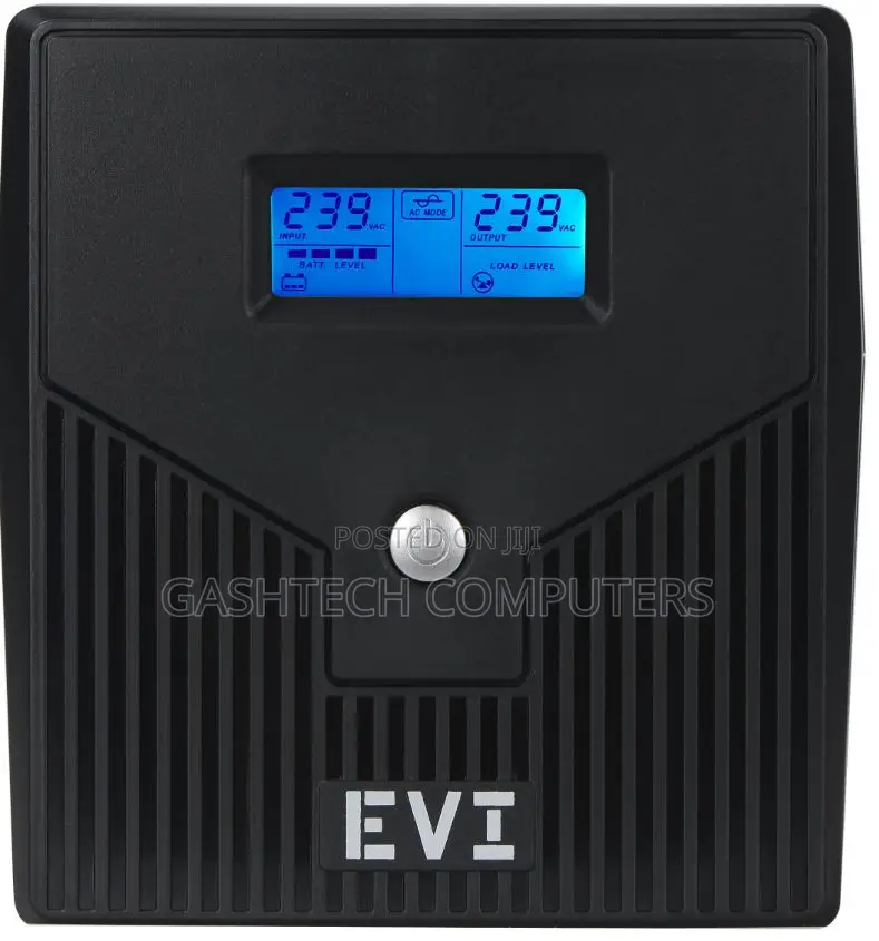 Evi 1100va / 600w Line Interactive Ups With LCD Display 1100va