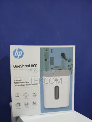 Hp Oneshred 8cc Paper Shredder/Hp 8 Sheet Paper Shredder
