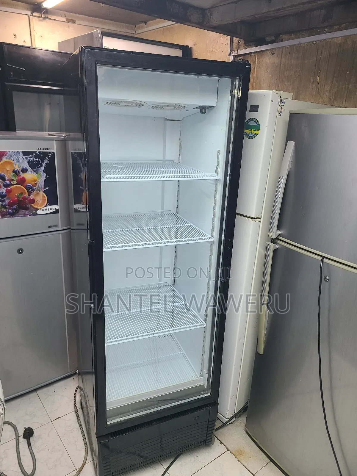 Premier Showcase Refrigerator Display One.